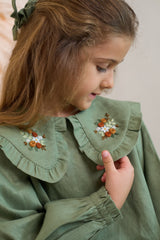 Olive blossom linen set