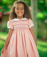 Blush Pink Girls Dress