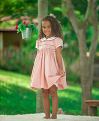 Blush Pink Girls Dress