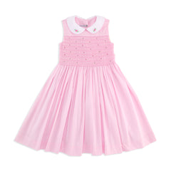 Pink Sleevless Girls Dress