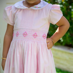 Pale Pink Girls Dress