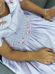 Purple Touch Girls Dress