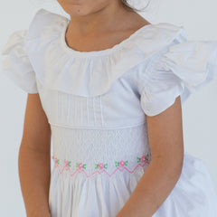 White Cinderella Girls Dress