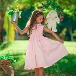 Pink Sleevless Girls Dress